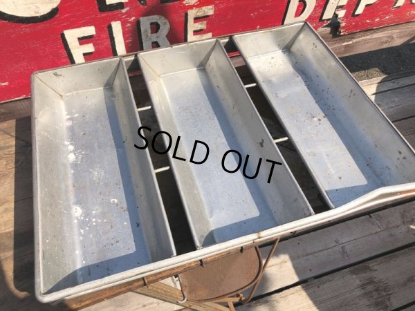 画像6: Vintage Loaf Large Bread Pans Industrial (B920)