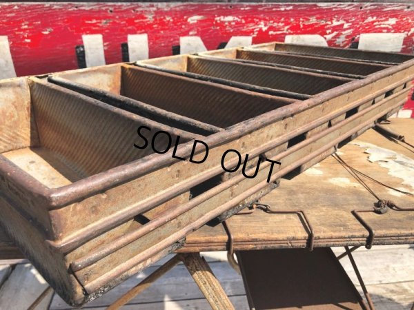 画像3: Vintage CHICAGO METALLIC Loaf Large Bread Pans Industrial (B921)