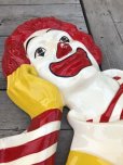 画像9: Vintage McDonald's Ronald Life Size Statue SETMAKERS 3-D Wall Sculpture (B941)