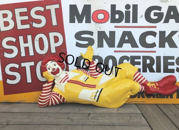 画像6: Vintage McDonald's Ronald Life Size Statue SETMAKERS 3-D Wall Sculpture (B941)