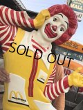 Vintage McDonald's Ronald Life Size Statue SETMAKERS 3-D Wall Sculpture (B941)