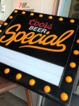 画像4: 80s Vintage Coors Light Beer Motion Chasing Lights Store Display Sign (B942)