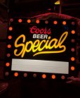 画像12: 80s Vintage Coors Light Beer Motion Chasing Lights Store Display Sign (B942)