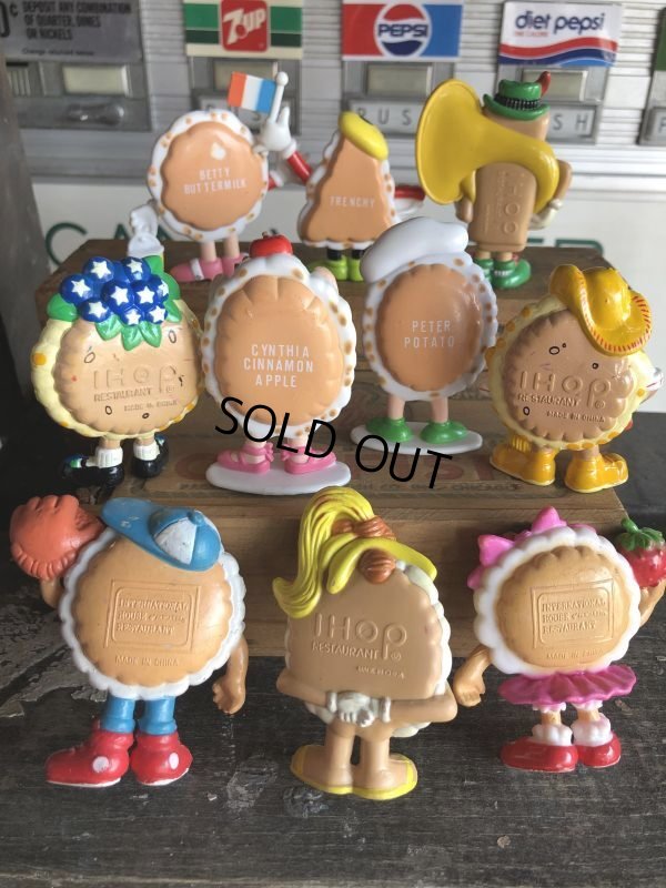 画像2: Vintage IHOP Pancake Kids PVC Complete Set (B943)