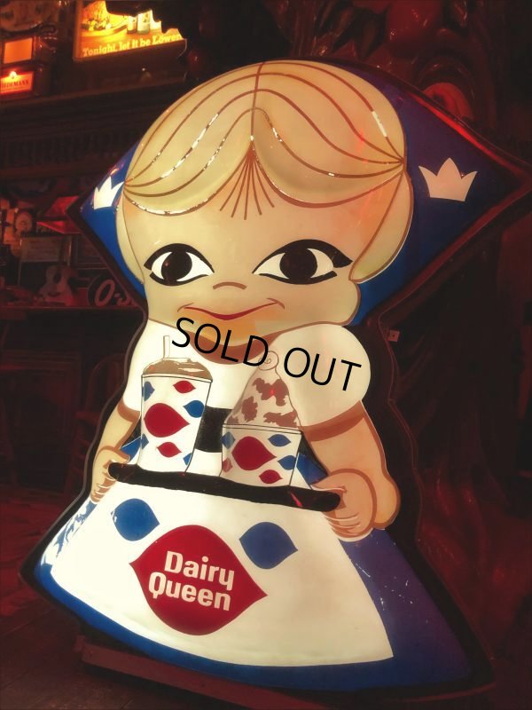 画像9: Vintage Dairy Queen "Dutch Girl" DQ Huge Lighted Sign Very Rare! Hard to Find!!!!!! (B953)