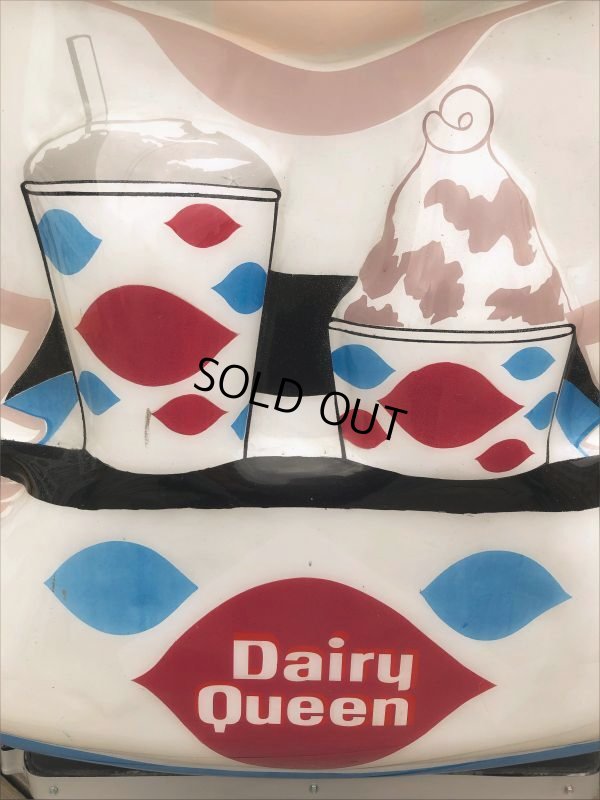 画像7: Vintage Dairy Queen "Dutch Girl" DQ Huge Lighted Sign Very Rare! Hard to Find!!!!!! (B953)