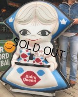 Vintage Dairy Queen "Dutch Girl" DQ Huge Lighted Sign Very Rare! Hard to Find!!!!!! (B953)