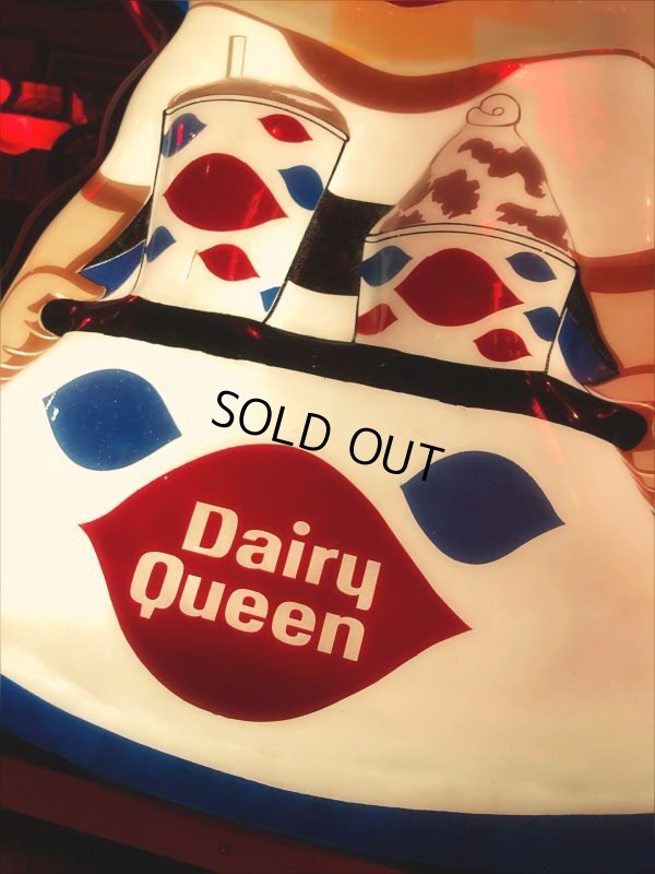 画像11: Vintage Dairy Queen "Dutch Girl" DQ Huge Lighted Sign Very Rare! Hard to Find!!!!!! (B953)