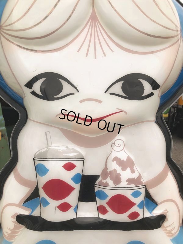 画像6: Vintage Dairy Queen "Dutch Girl" DQ Huge Lighted Sign Very Rare! Hard to Find!!!!!! (B953)