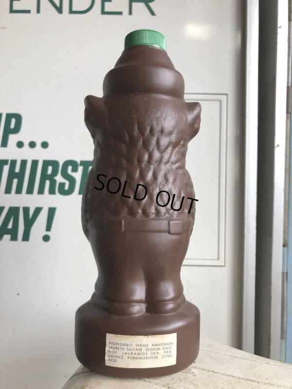 画像7: 60s Vintage Woodsy Owl Bubble Bath Soaky Bottle (B954)