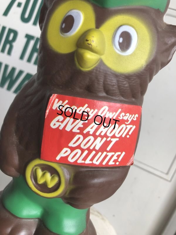 画像5: 60s Vintage Woodsy Owl Bubble Bath Soaky Bottle (B954)