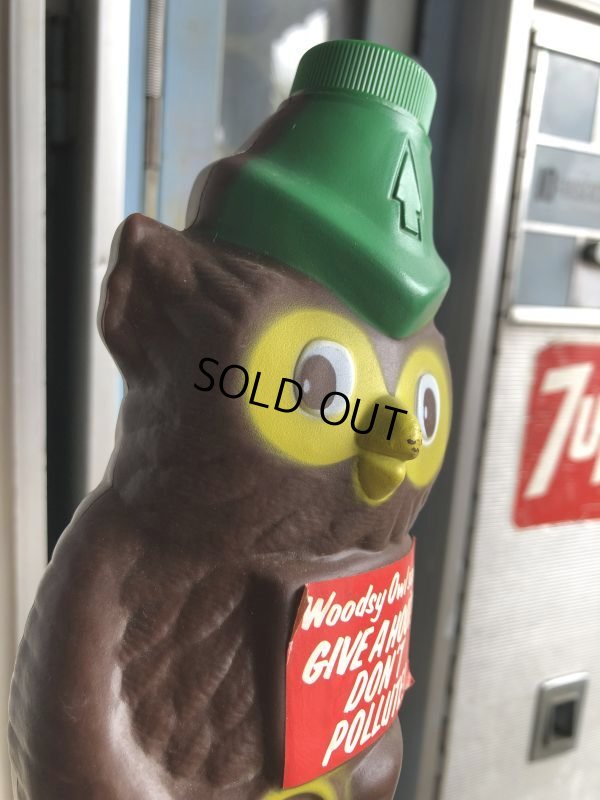 画像4: 60s Vintage Woodsy Owl Bubble Bath Soaky Bottle (B954)