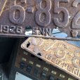 画像2: 20s Vintage American License Number Plate / 1926 PENNA 576-852 SET (B865) (2)