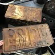 画像2: 30s Vintage American License Number Plate / 1930 PENNA JK 123 SET (B869) (2)