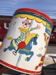 画像16: 50s Vintage Howdy Doody COOKIE-GO-ROUND Tin Can (B961)