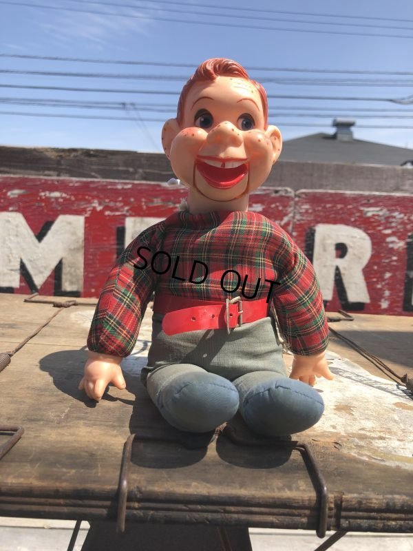 画像1: 70s Vintage Howdy Doody Ventriloquist Doll (B957)