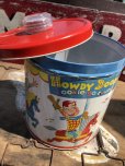 画像3: 50s Vintage Howdy Doody COOKIE-GO-ROUND Tin Can (B961)