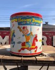 画像18: 50s Vintage Howdy Doody COOKIE-GO-ROUND Tin Can (B961)