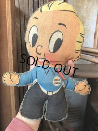 40s Vintage Lennie Lennox Advertising Cloth Pillow Doll (B962)