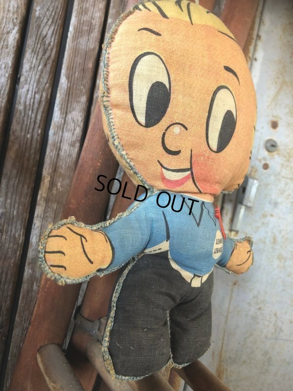 画像2: 40s Vintage Lennie Lennox Advertising Cloth Pillow Doll (B962)