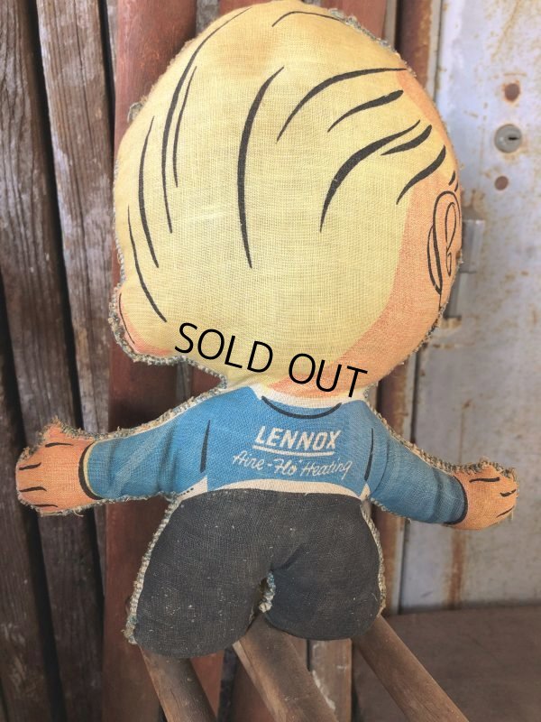 画像3: 40s Vintage Lennie Lennox Advertising Cloth Pillow Doll (B962)