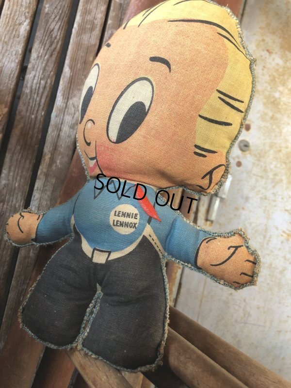 画像4: 40s Vintage Lennie Lennox Advertising Cloth Pillow Doll (B962)