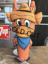 70's Vintage Cloth Pillow Doll Ba-Ba Looey (B977)