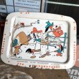 画像12: 60s Vintage Hanna Barbera your TV friends Tray (B973)