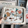 画像1: 60s Vintage Hanna Barbera your TV friends Tray (B973) (1)