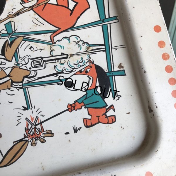 画像2: 60s Vintage Hanna Barbera your TV friends Tray (B973)