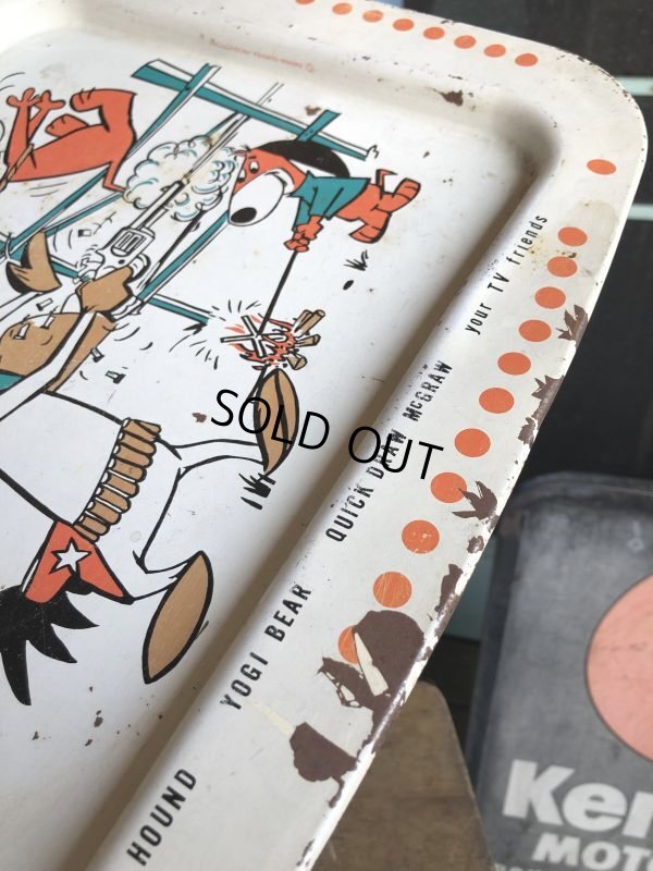 画像9: 60s Vintage Hanna Barbera your TV friends Tray (B973)
