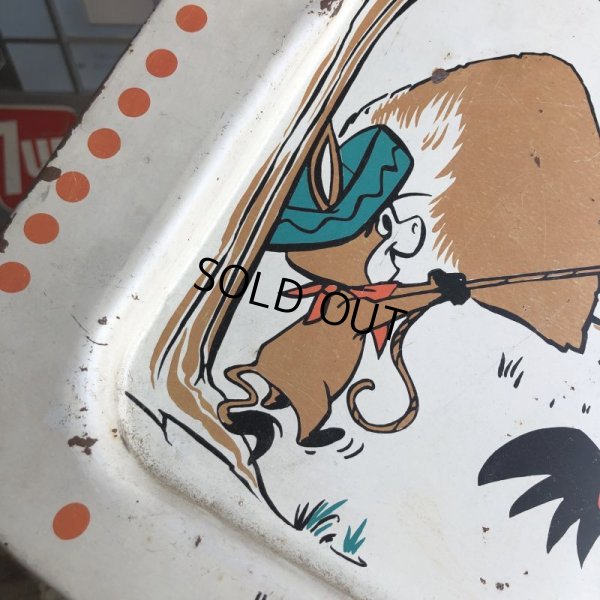 画像6: 60s Vintage Hanna Barbera your TV friends Tray (B973)
