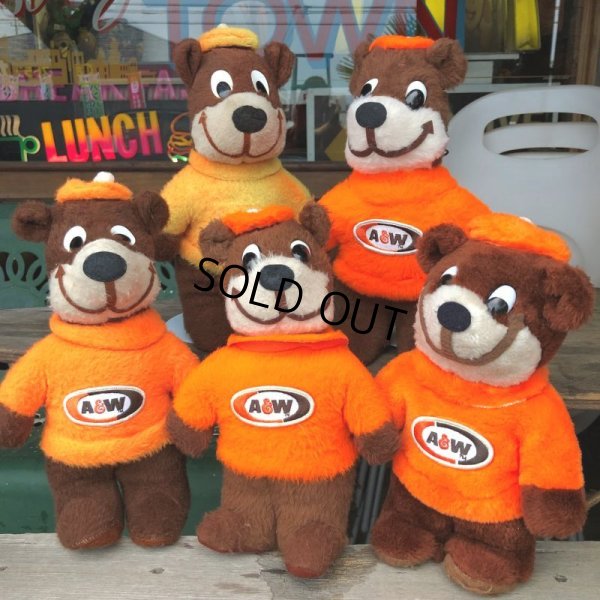 画像9: 70s Vintage A&W Root Beer Rooty Bear Plush (B968)