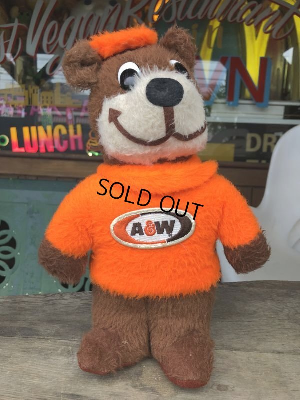 画像3: 70s Vintage A&W Root Beer Rooty Bear Plush (B969)