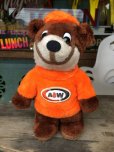 画像3: 80s Vintage A&W Root Beer Rooty Bear Plush (B970)