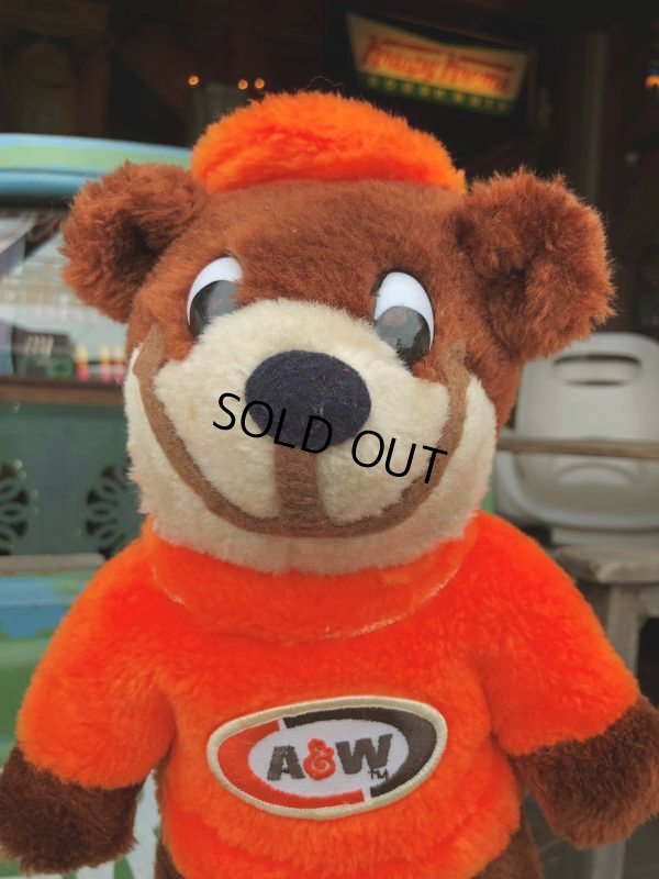 画像2: 80s Vintage A&W Root Beer Rooty Bear Plush (B970)