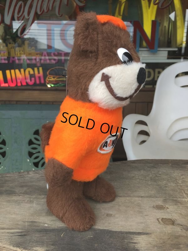 画像6: 70s Vintage A&W Root Beer Rooty Bear Plush (B968)