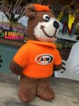 画像4: 70s Vintage A&W Root Beer Rooty Bear Plush (B969)