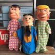 画像11: 60s Vintage THE FLiNTSTONES Barney Big Head Hand Puppet (B973)