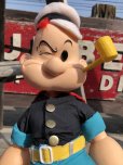 画像9: 80s Vintage Prezents Popeye The Sailor Man Doll 42cm (B962)