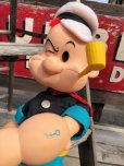 画像8: 80s Vintage Prezents Popeye The Sailor Man Doll 42cm (B962)