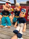 画像15: 50s Vintage Popeye The Sailor Man Doll 40cm (B964)