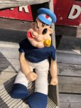 画像9: 50s Vintage Popeye The Sailor Man Doll 40cm (B964)