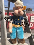 80s Vintage Etone Popeye The Sailor Man Doll 45cm (B963)