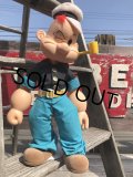 80s Vintage Prezents Popeye The Sailor Man Doll 42cm (B962)