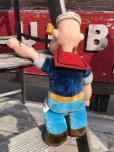 画像4: 80s Vintage Etone Popeye The Sailor Man Doll 45cm (B963)