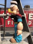 画像3: 80s Vintage Prezents Popeye The Sailor Man Doll 42cm (B962)