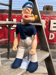 画像1: 50s Vintage Popeye The Sailor Man Doll 40cm (B964) (1)