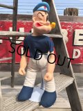 50s Vintage Popeye The Sailor Man Doll 40cm (B964)