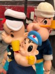 画像16: 80s Vintage Etone Popeye The Sailor Man Doll 45cm (B963)